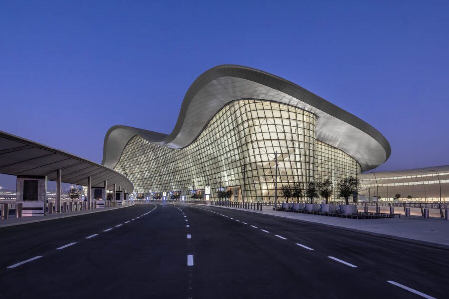 Zayed International Airport Midfield Terminal Complex