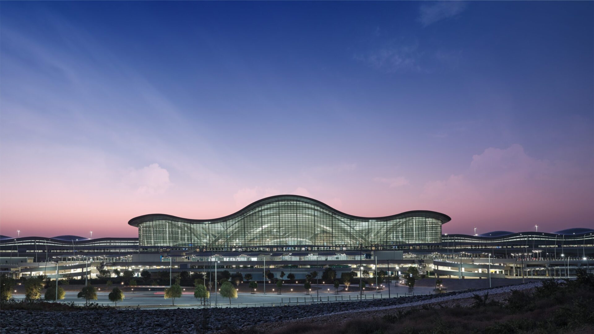Zayed International Airport Midfield Terminal Complex