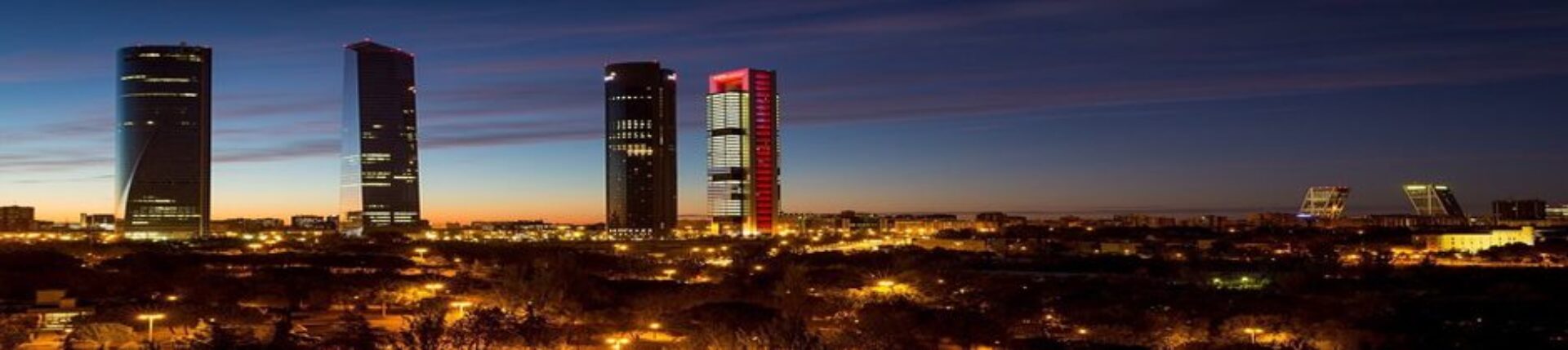 madrid skyline banner