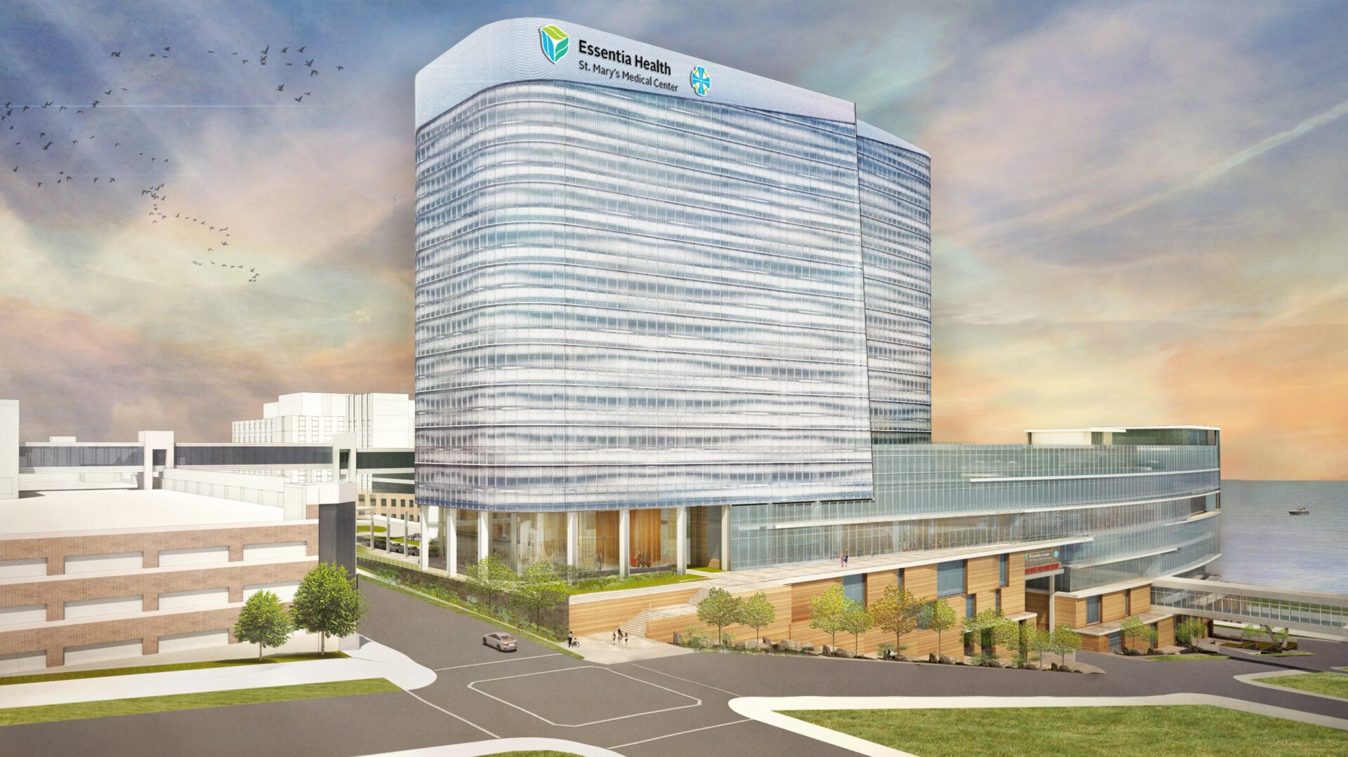 Essentia Health Vision Northland Duluth, Courtesy of EwingCole