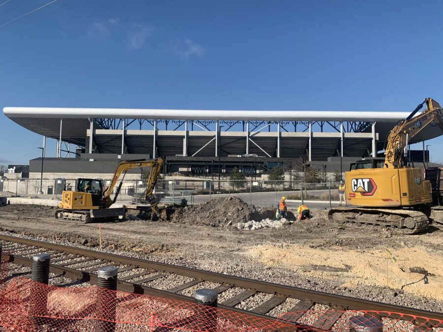 20230220 WP017PlazaNE Excavation at West Platform