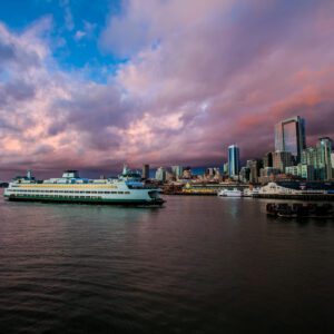 This,Photo,Of,A,Washington,State,Ferry,Was,Shot,New