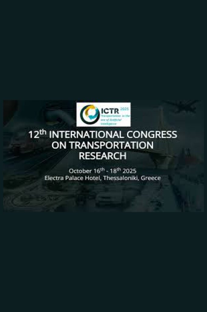 2025 12th International Congress on Transportation Research