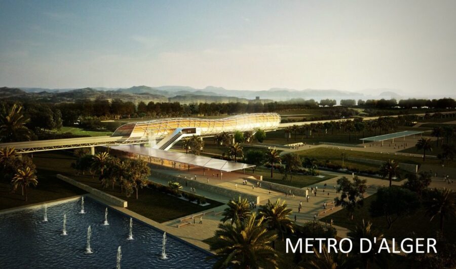 Metro d‘Alger Render 1