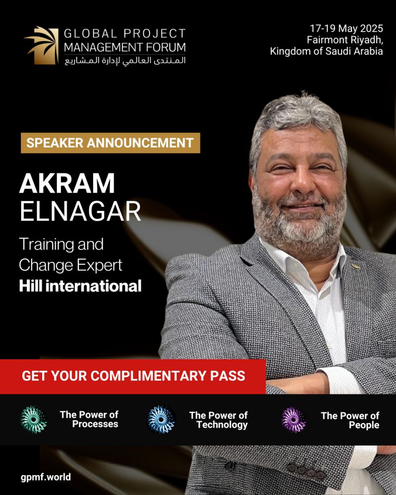 Akram Elnagar speaker at Global PM Forum