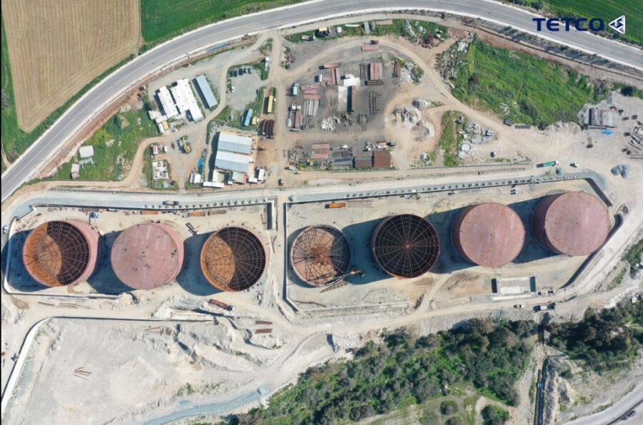 Oil Storage Facility and Vassilikos Firefighting Network 3