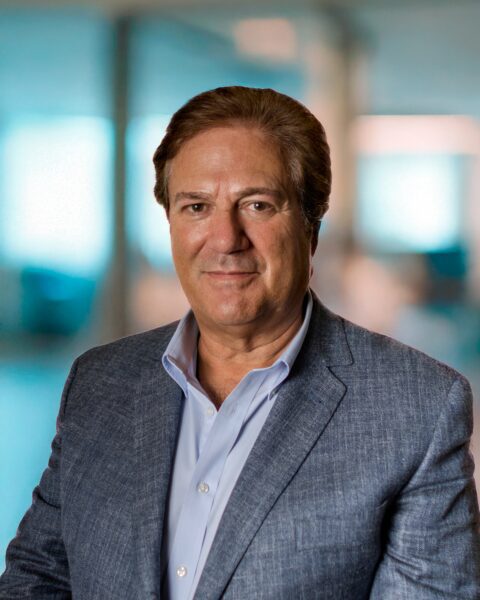 Man in a suit in office