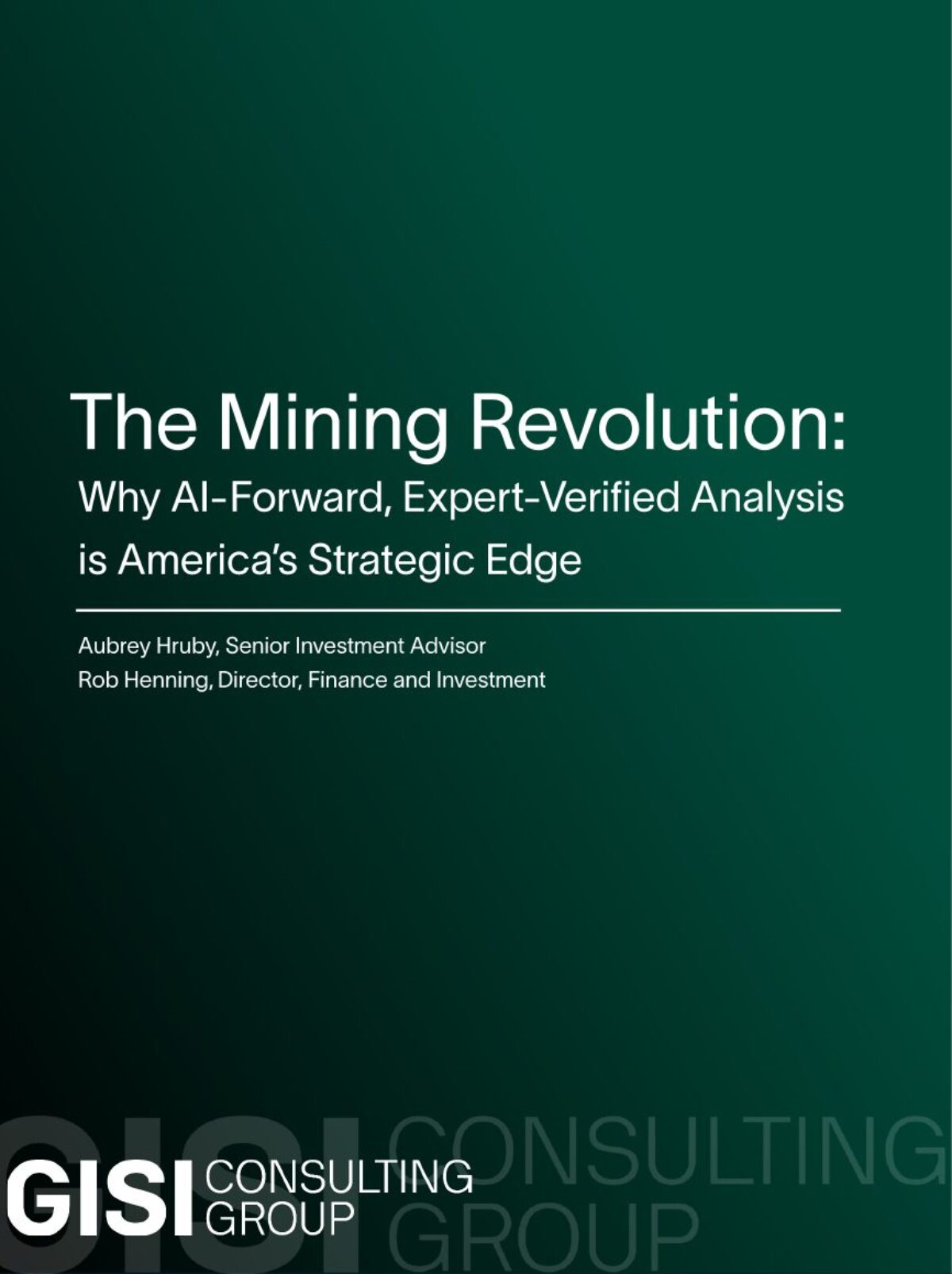 Mining Revolution landing page