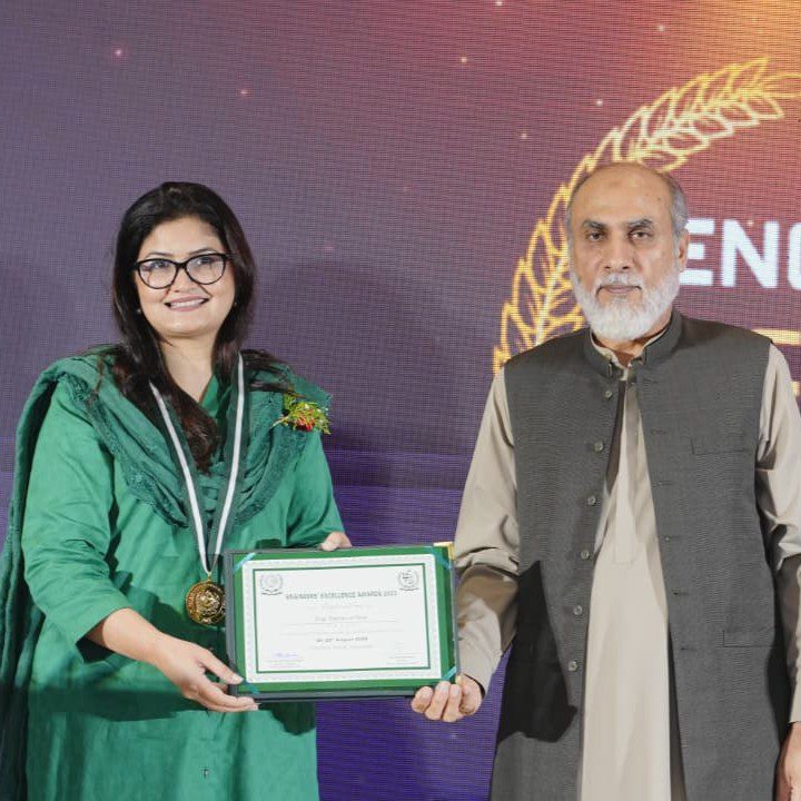 Pakistan Country Manager Syeda Fakhar-un-Nisa recognized by the Pakistan Engineering Council (PEC) with their Engineers’ Excellence Award – 2023