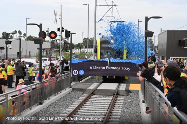 LA Metro A Line Extension Azusa and Pomona Opening