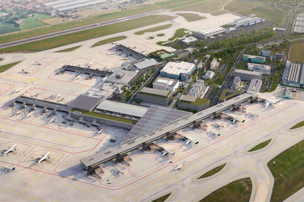 Terminal 2 Expansion & Modernization at Václav Havel Airport Prague
