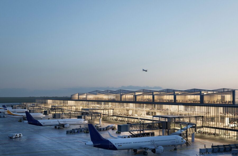 Prague Airport Render 2