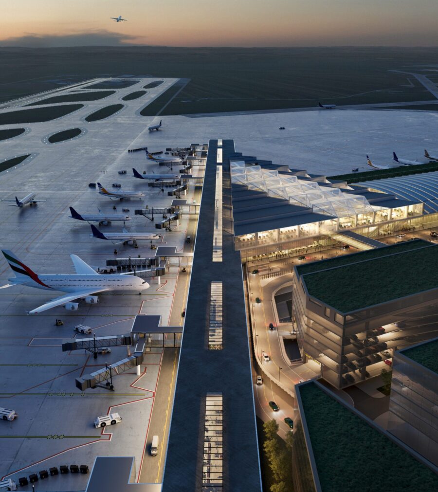 Prague Airport Render 3