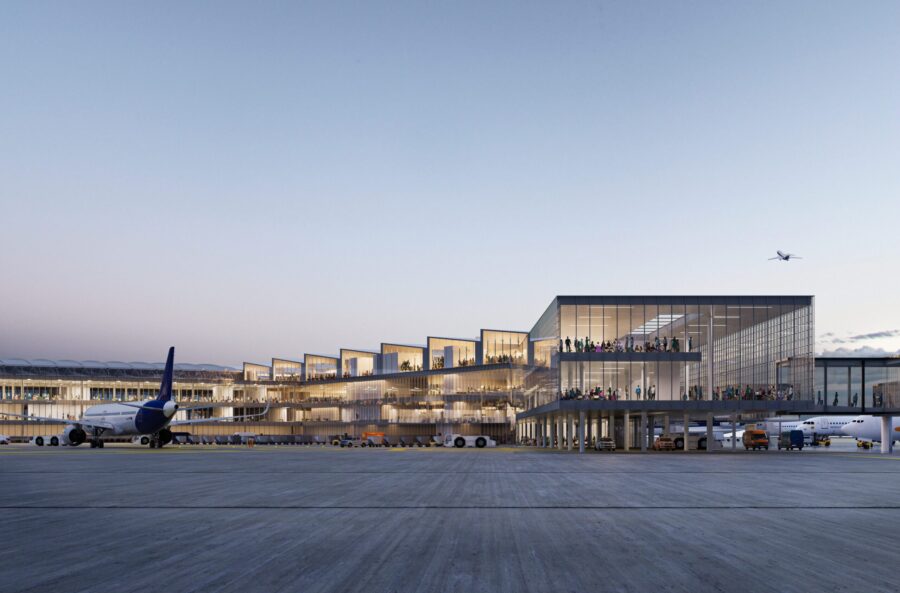 Prague Airport Render 4