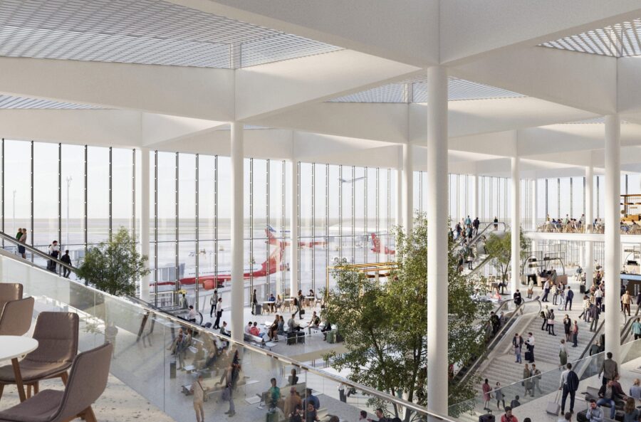 Prague Airport Render 5